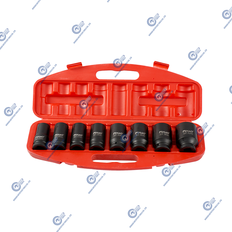 8 kusů 3/4 palce Drive Deep Impact Set Socket