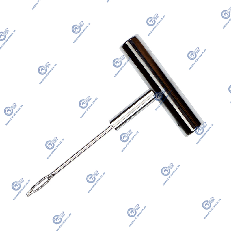 Jehla TRT-12I Chrome T-Handle Split-Eye